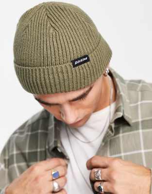 Dickies Woodworth beanie in khaki - ASOS Price Checker