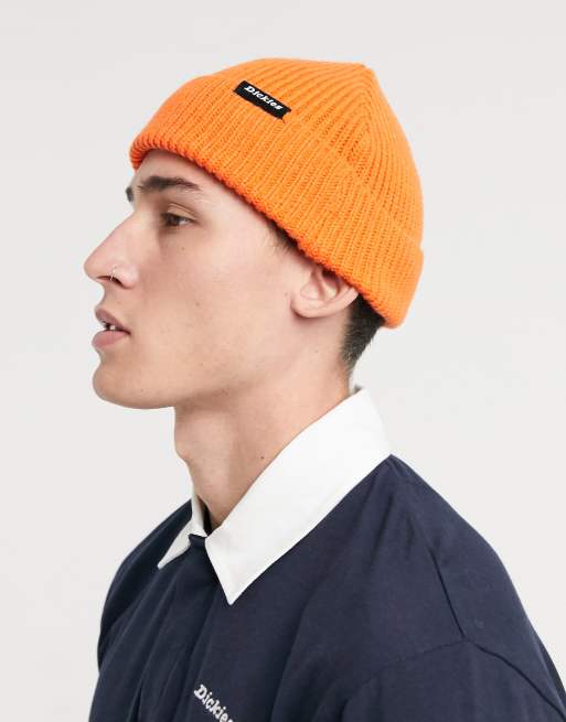 Dickies store orange beanie