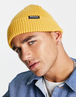 Dickies Woodworth beanie in yellow