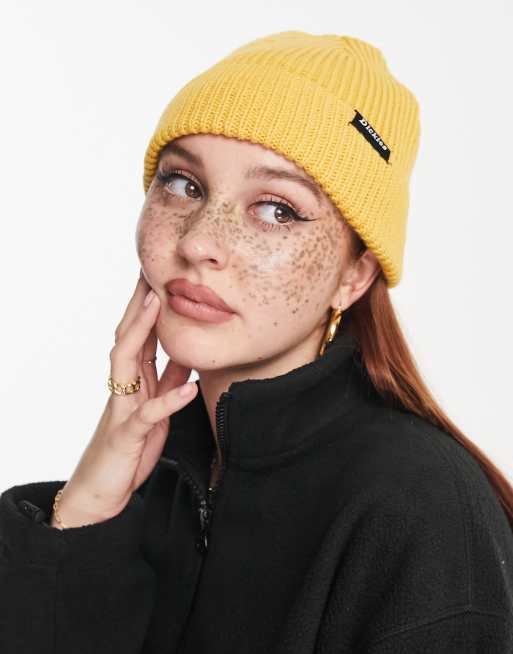 Dickies store yellow beanie