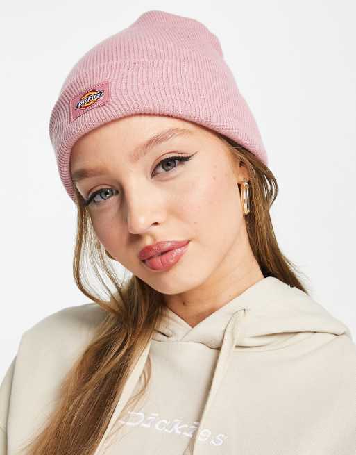 Dickies store pink beanie