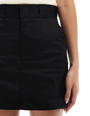 DICKIES®CUT OFF MINI SKIRT Dickies work mini skirt in beige | ASOS