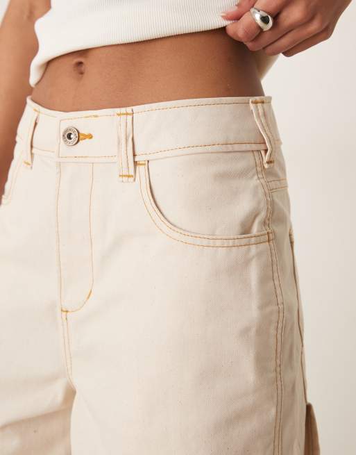 Dickies – Zimmermann-Jorts aus Denim in Wollweiß, 3 von 5