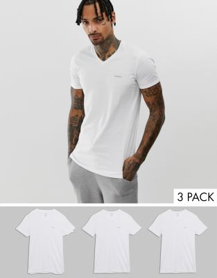 diesel v neck t shirt 3 pack