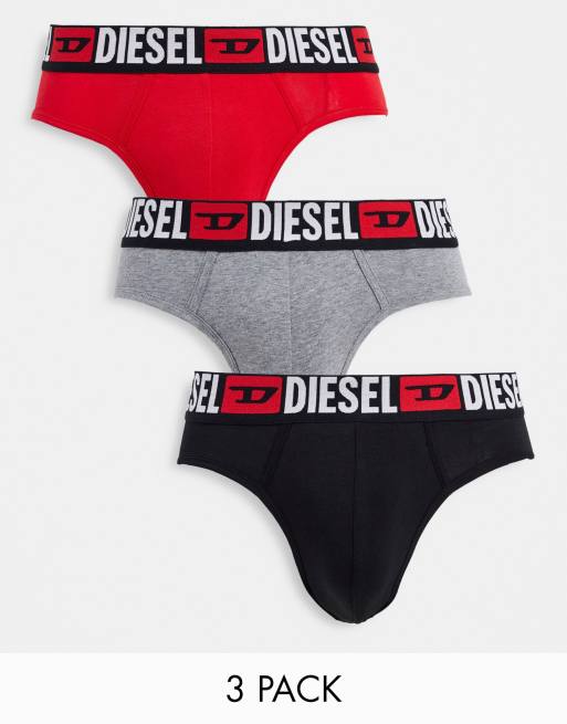 Diesel - Andre - Pakke med 3 par briefs i flere farver