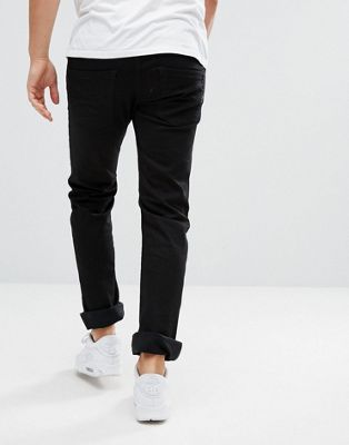 diesel black slim fit jeans