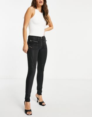 diesel coated skinny jeans