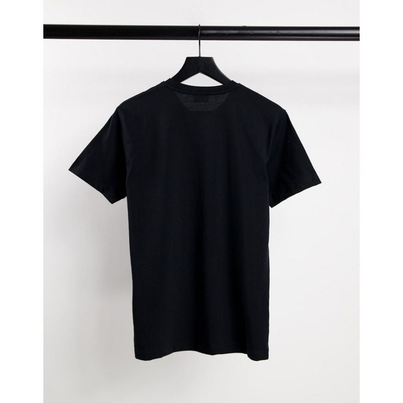 Uomo GXvxM Diesel - Confezione da 2 T-shirt con logo sul petto bianco/nero 