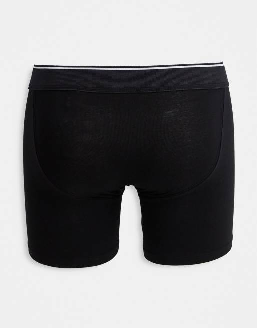Diesel - Confezione da 3 boxer aderenti con cuciture a contrasto bianchi/blu navy/neri , 3 di 4