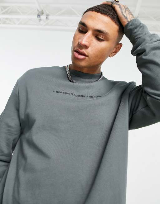 Diesel store grey sweatshirt