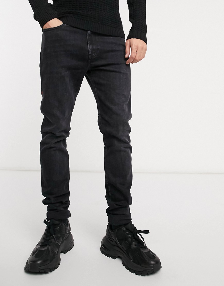 Diesel D-Amny skinny fit jeans-Black
