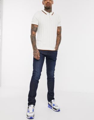 dark wash slim fit jeans