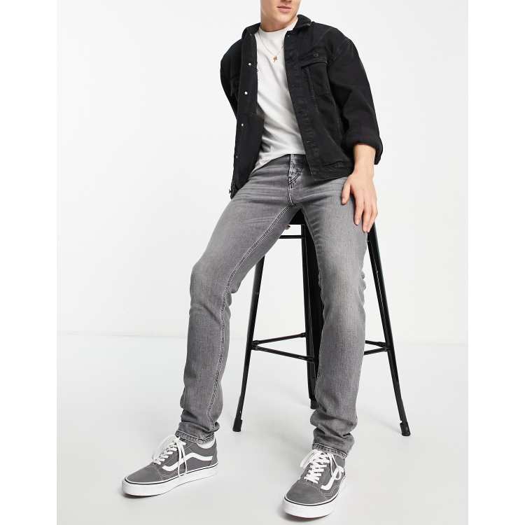 Diesel d-luster slim jeans in gray | ASOS