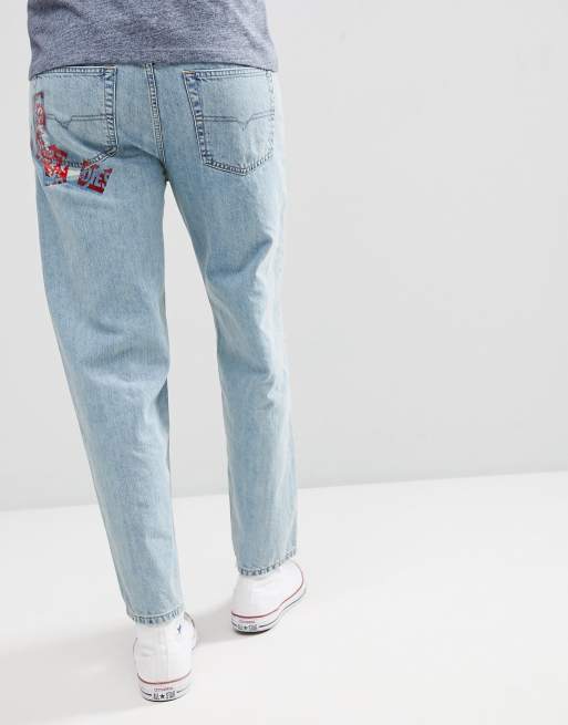 Jeans best sale with tape