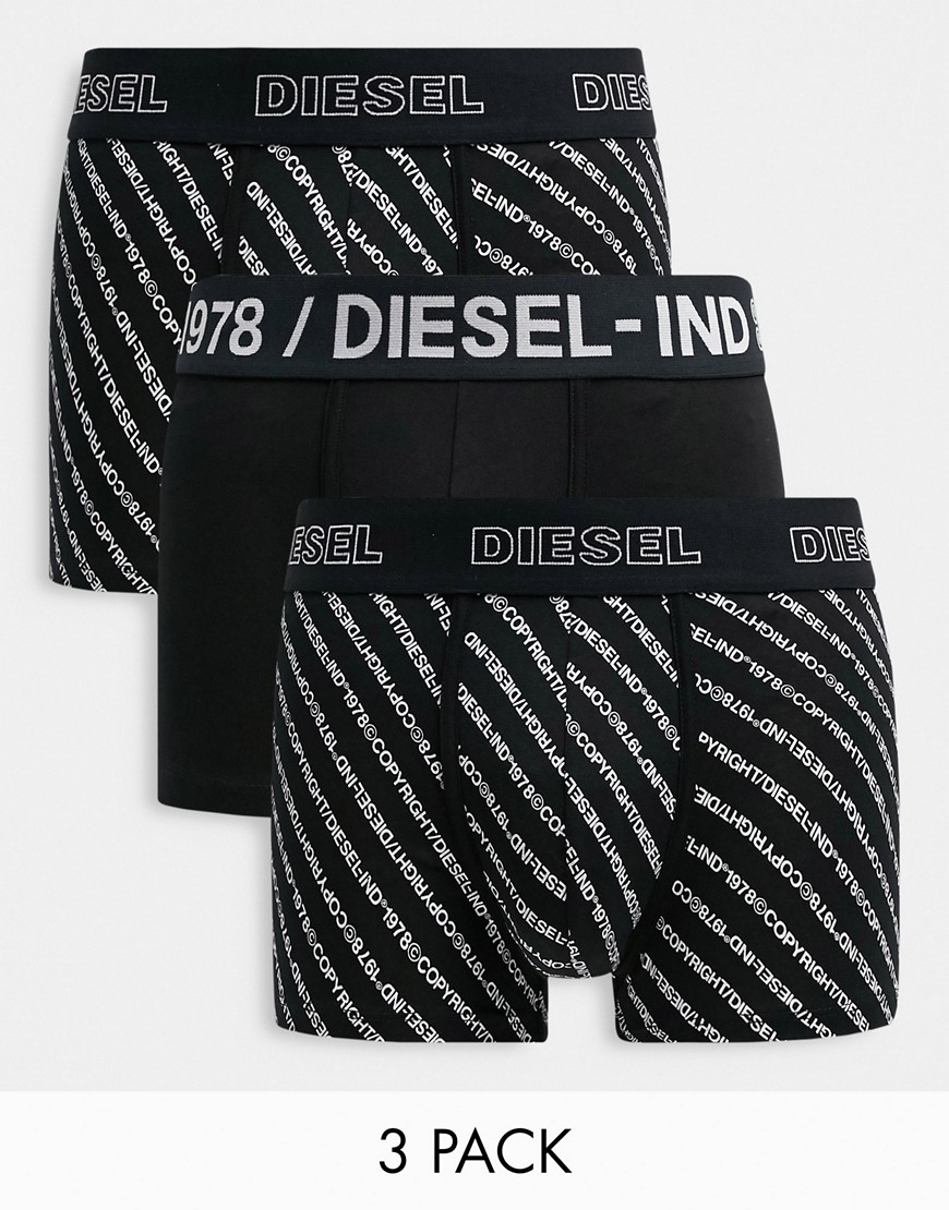 Diesel - Damien - Set van 3 boxershorts-Multikleur