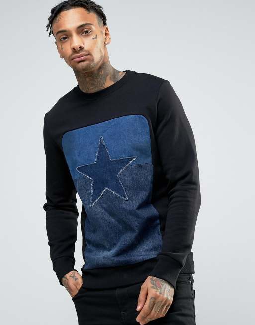 Diesel 2025 star sweatshirt