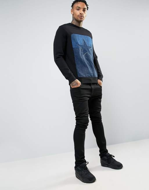 Diesel store star sweatshirt