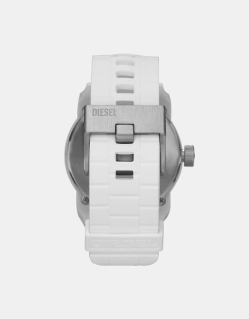 Diesel - Double Down - Montre en silicone - Blanc, 2 de 3