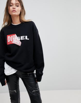 diesel logo sweatshirt