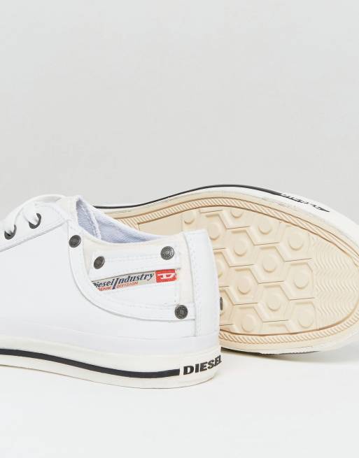 Diesel exposure low store trainers