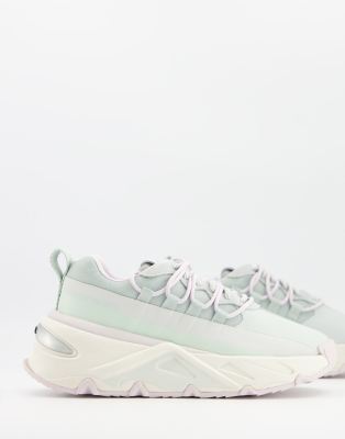 diesel herby chunky tech lace up trainer in multi