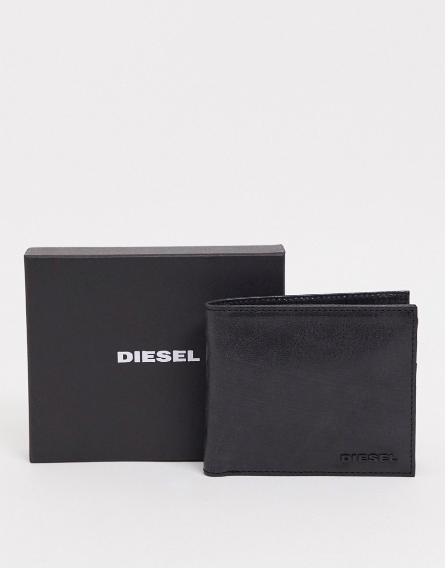 Diesel hiresh billfold wallet-Black