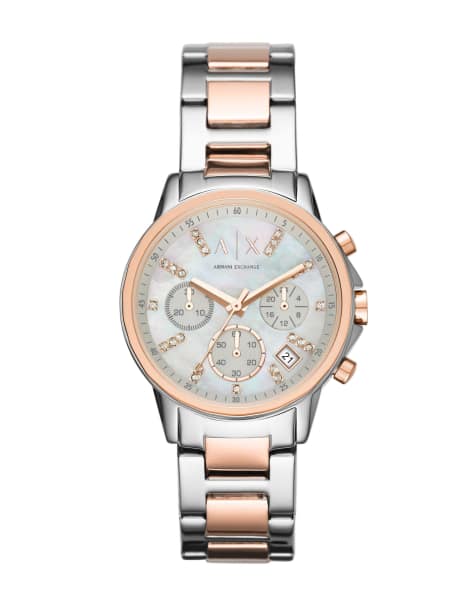 Diesel Homme mr. daddy 2.0 chronographe, montre en acier inoxydable gunmetal, dz7370 rouge - view 1
