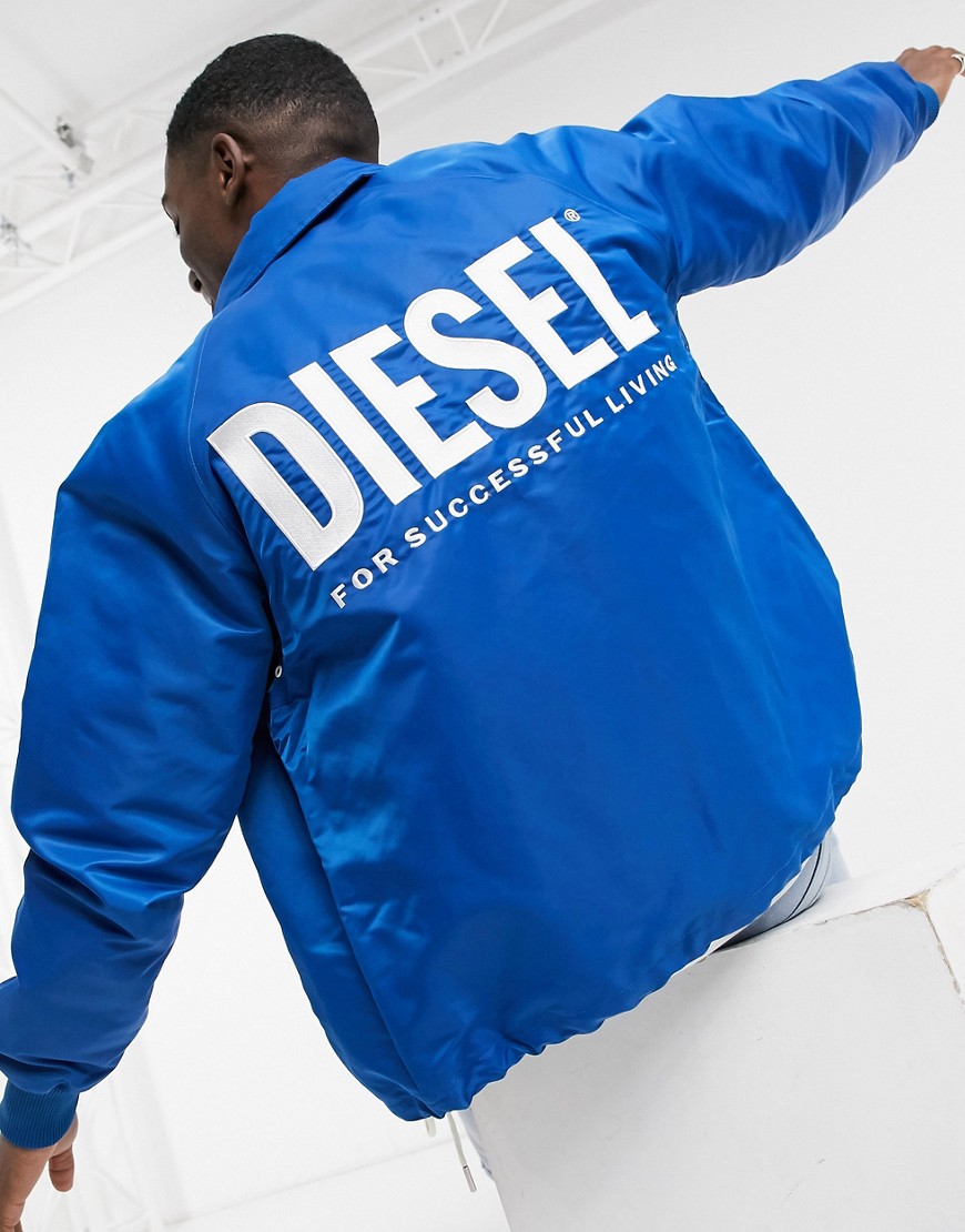 Diesel J-Akio lightweight jacket-Blue