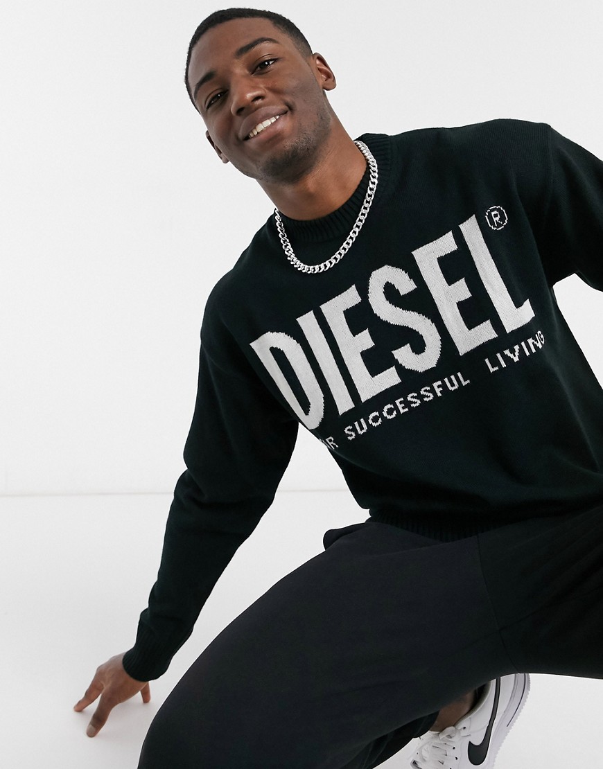 Diesel K-Logos jumper-Black