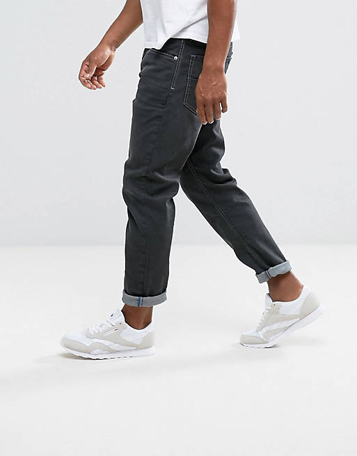 effektiv sig selv Sudan Diesel Larkee-Beex regular tapered fit jeans in 084LE gray wash Exclusive  at ASOS | ASOS
