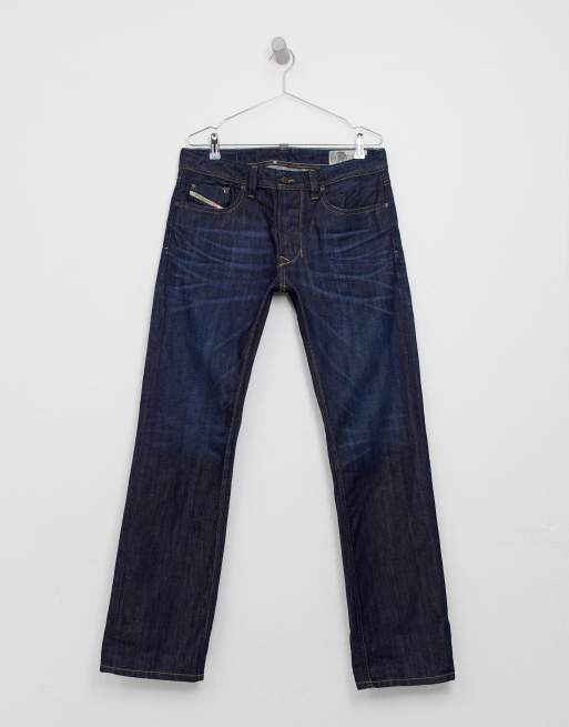 Diesel Larkee straight fit jeans in 0806W dark wash