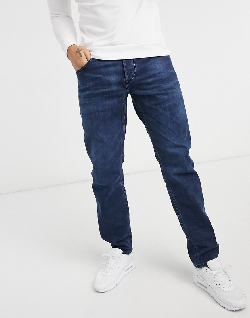 Diesel Larkee straight fit jeans-Blue