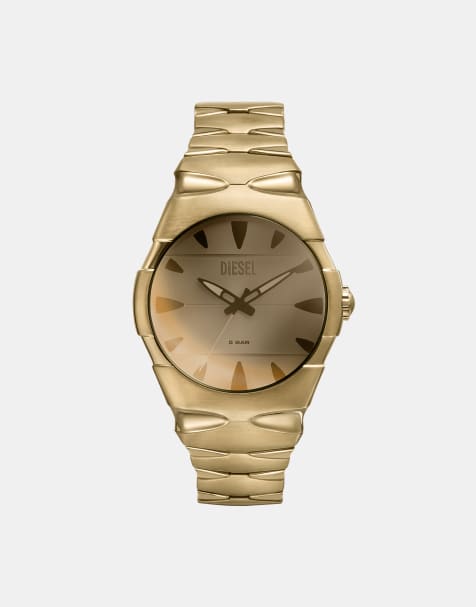 Diesel Men's D-sruptor gold-tone stainless steel watch - GOLD - view 1