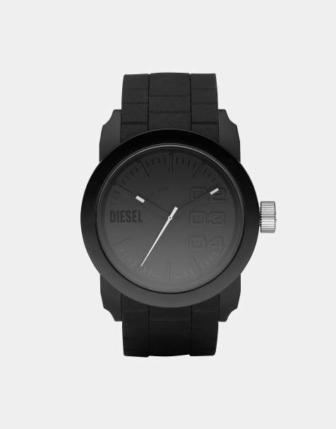 Diesel Men's double down s44 black watch - BLACK - view 1