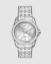 Diesel Men's stinger three-hand stainless steel watch, dz2236 in silver