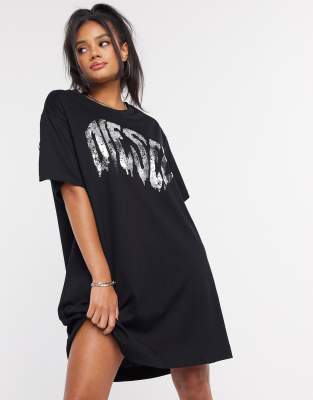 diesel t shirt dress