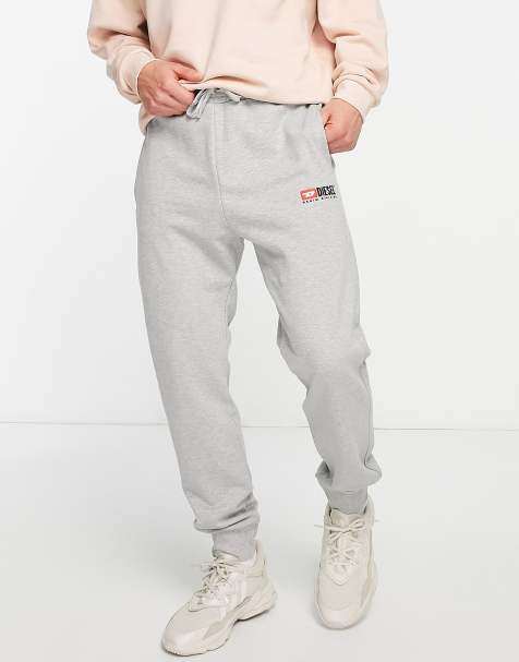 Diesel P-Tary trackies in black - view 1