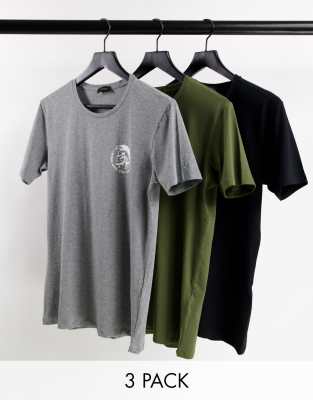 diesel multipack t shirts