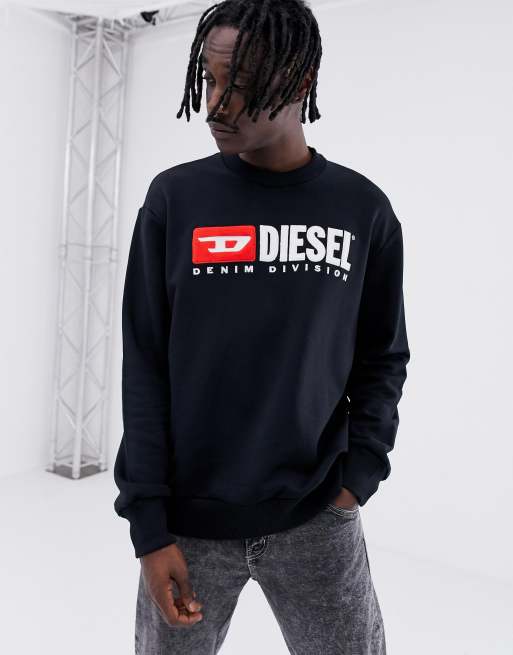 Diesel s crew store division sweatshirt