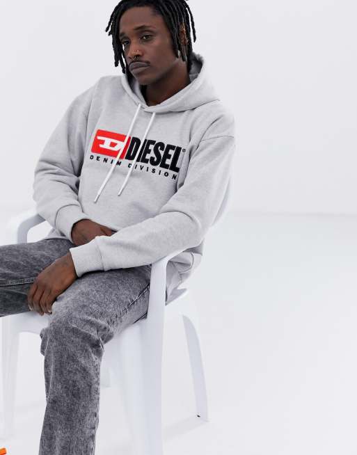 Diesel grey clearance sweatshirt