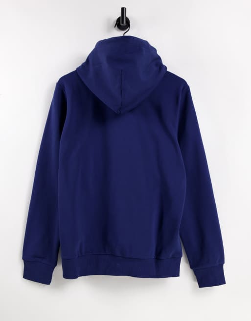 Diesel S-Girk-Hood-Cuty overhead hoodie in blue, 4 of 4