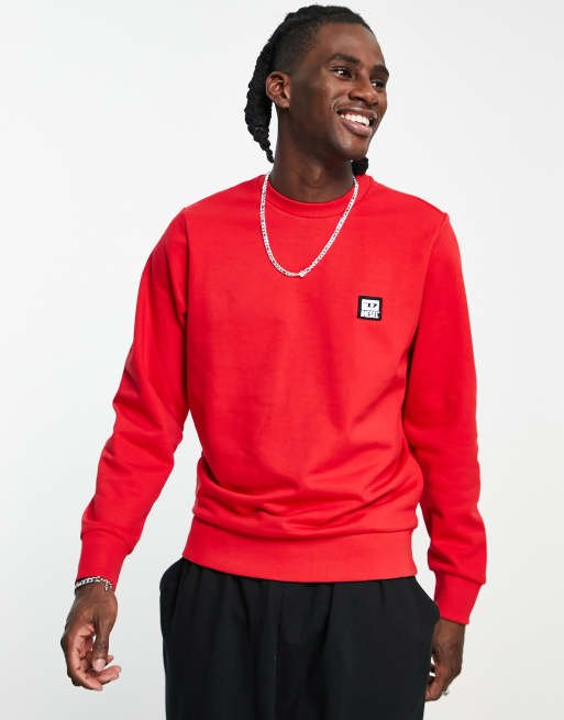 Diesel store red sweatshirt