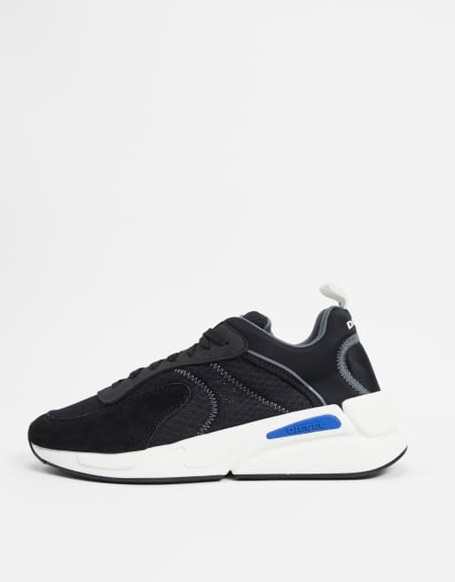 Diesel – S-Serendipity – Niedrige Laufschuhe in Schwarz