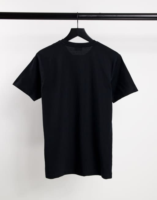 Diesel - Set van 2 lounge T-shirts met logo op de borst in wit/zwart , 4 van 4