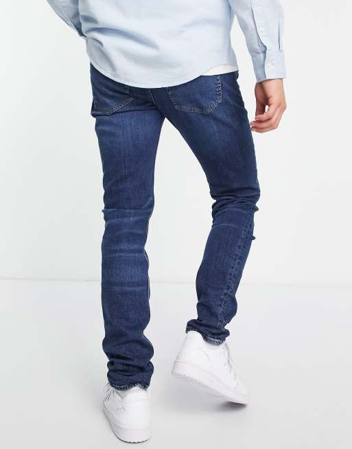 Diesel Sleenker skinny jeans in mid wash ASOS