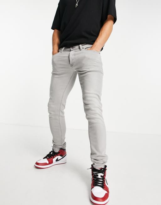 Diesel - Sleenker-x - Grå skinny-jeans