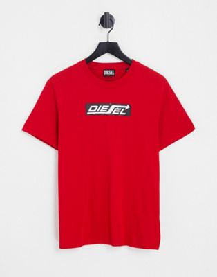 Diesel T-Diegor t-shirt in red