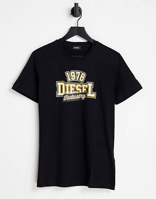 Men Diesel T-Diegos K26 t-shirt in black 