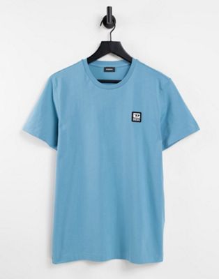 T-shirts et débardeurs Diesel - T-diegos K30 - T-shirt avec logo écusson - Bleu