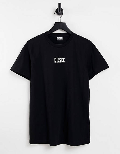  Diesel t-diegos small logo t-shirt in black 